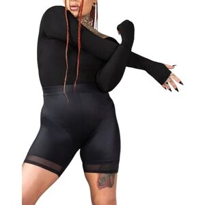 Killstar Flexi Demon Long Sleeve Leotard